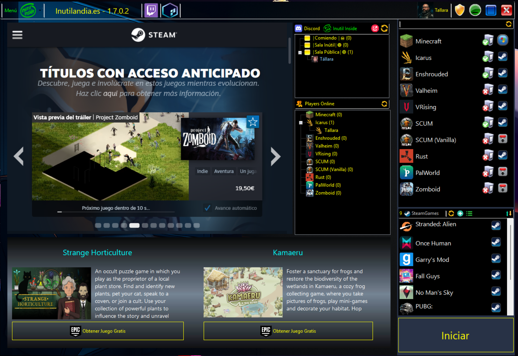 Inutil Launcher